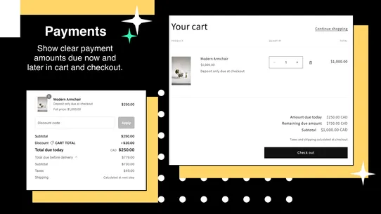 Downpay: Deposits made simple screenshot