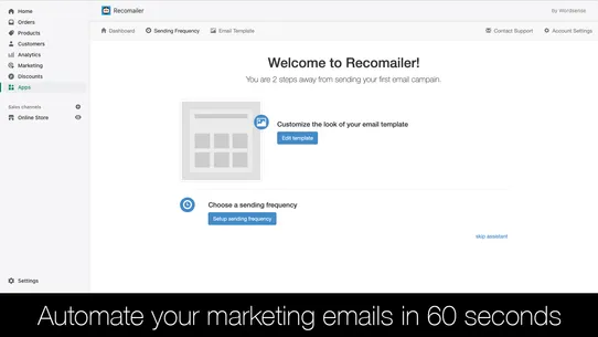 Recomailer Personalized Emails screenshot