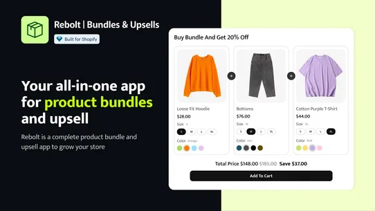 Rebolt ‑ Bundle Products screenshot