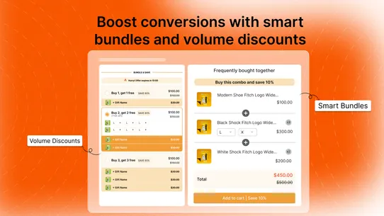 Orichi Bundles Volume Discount screenshot