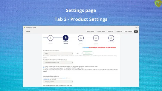 QuickBooks Bridge screenshot