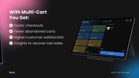 Leav | Cart Manager for POS screenshot