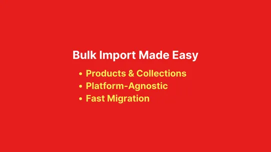 Migri: Products Migration screenshot