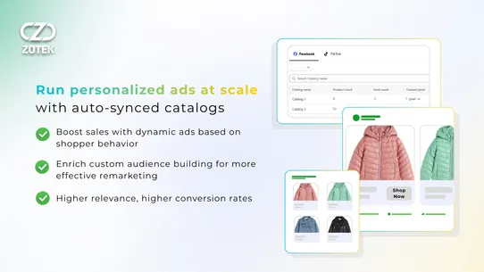 Ⓩ TikTok Pixel Meta Pixel Feed screenshot
