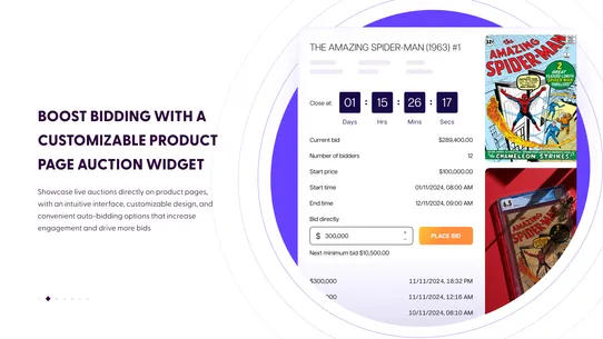 Tipo Product Auction screenshot