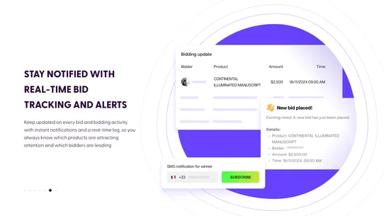 Tipo Product Auction screenshot