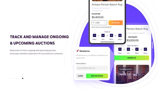 Tipo Product Auction screenshot