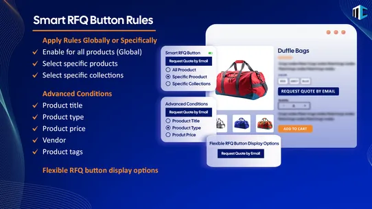 RFQ Request Quote &amp; Hide Price screenshot
