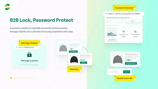 Sami B2B Lock,Password Protect screenshot