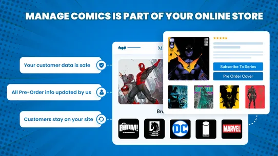 Manage Comics 2 Subscriptions screenshot