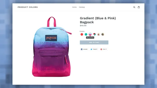 Linkify Product Colors screenshot