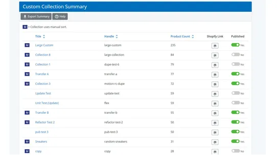 Innovanet Collection Manager screenshot