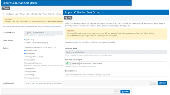 Innovanet Collection Manager screenshot