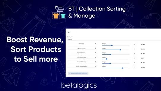 BL | Collection Sort &amp; Manage screenshot