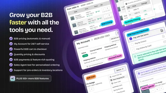 SparkLayer B2B &amp; Wholesale screenshot