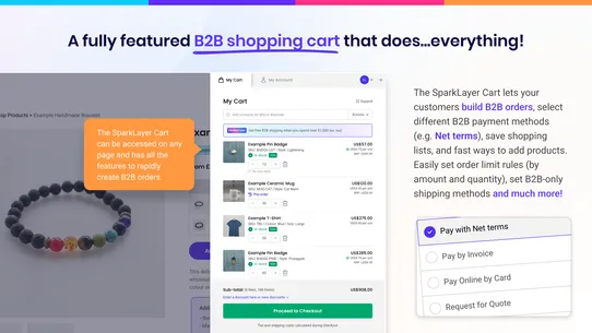 SparkLayer B2B &amp; Wholesale screenshot