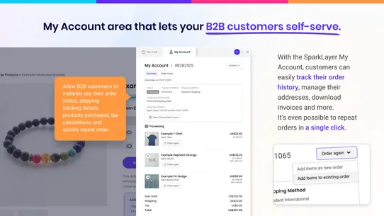 SparkLayer B2B &amp; Wholesale screenshot