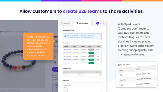 SparkLayer B2B &amp; Wholesale screenshot