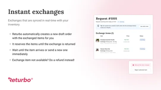 Returbo: Returns &amp; Exchanges screenshot