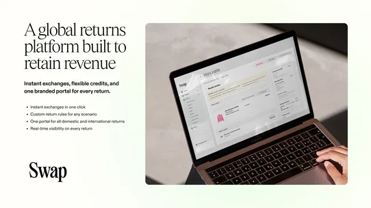 Swap Returns &amp; Exchanges screenshot
