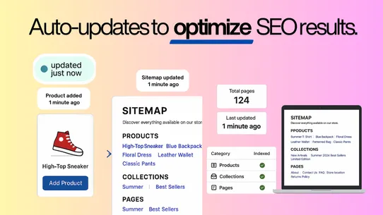 Ongoing SEO Sitemap App screenshot