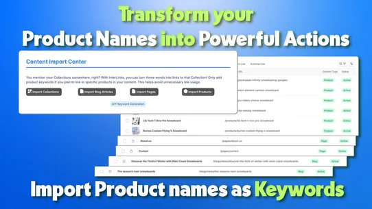 SEO AutoLinks screenshot