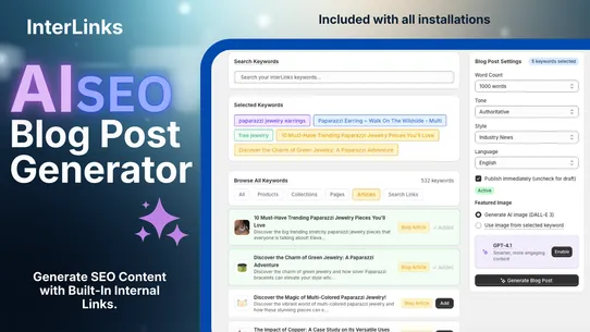 InterLinks: Auto Link Manager screenshot