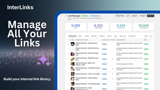 InterLinks: Auto Link Manager screenshot