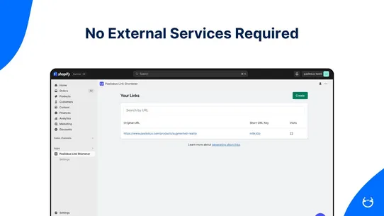 Link Shortener ‑ Pasilobus screenshot