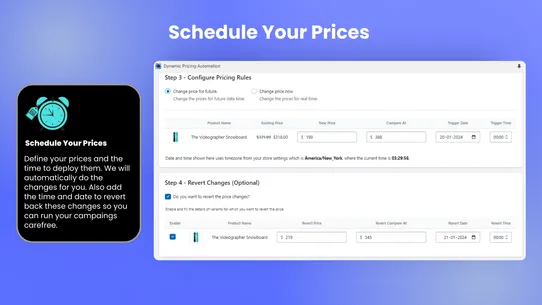 Dynamic Pricing Automation screenshot