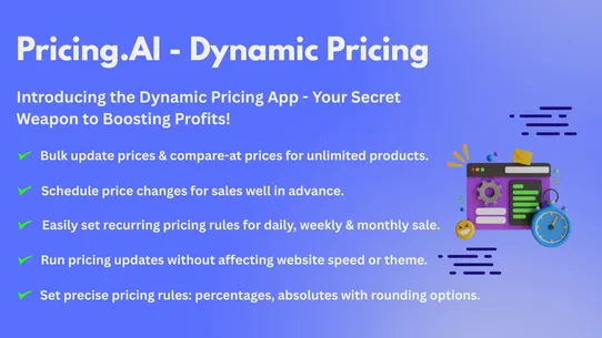 Pricing.AI ‑ Dynamic Pricing screenshot