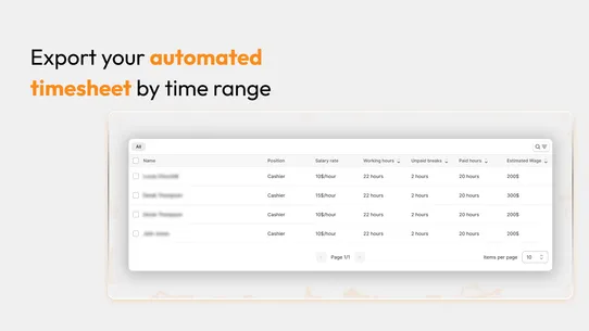 S POS: Staff Time Tracking screenshot
