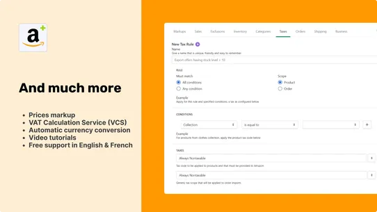 CS Amazon Product Sync screenshot