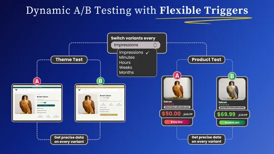 Falcon AB Test Split Test CRO! screenshot