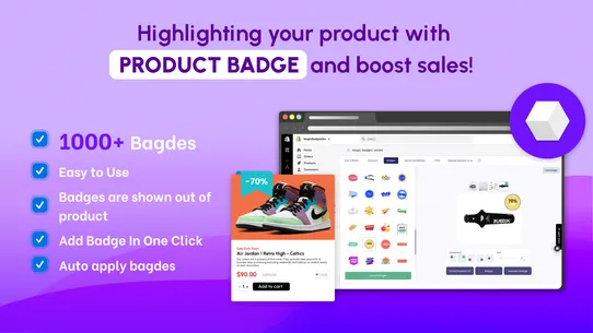 Product Badges &amp; Labels Pro screenshot