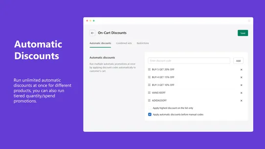 DiscountYard — Stack Discounts screenshot