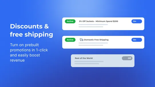 Automatic Discounts &amp; Upsells screenshot