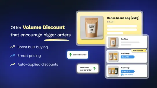 Saleup Bundle, Volume Discount screenshot
