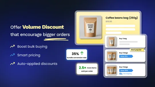 Saleup: Product Bundles App screenshot