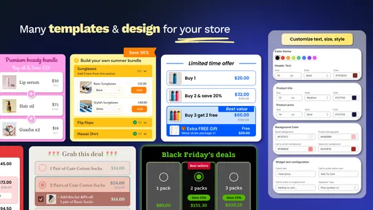 Saleup: Product Bundles App screenshot