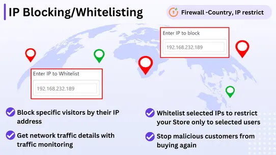 Firewall‑Country, IP restrict screenshot