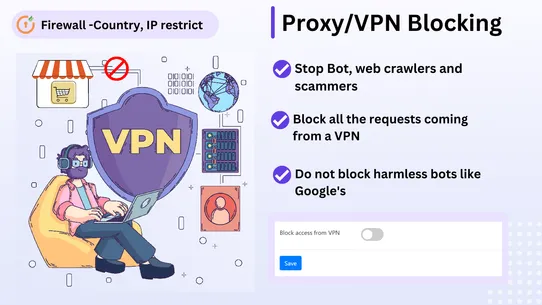 Firewall‑Country, IP restrict screenshot