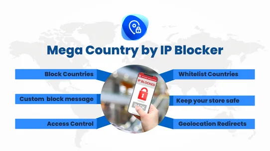 Mega Country by IP Blocker screenshot