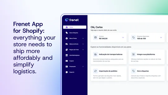 Frenet screenshot