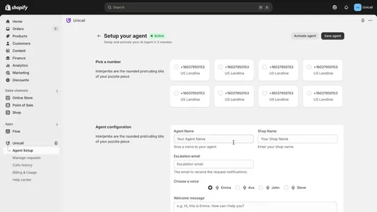 Unicall.ai screenshot