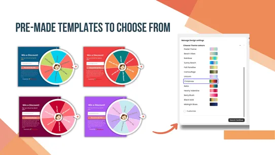 PlayApes Spin Wheel Email Pop screenshot