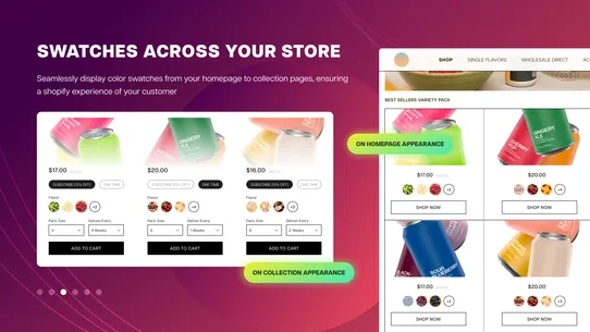 GLO Color Swatch &amp; Bundles screenshot