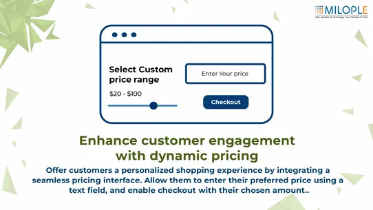 Custom price screenshot