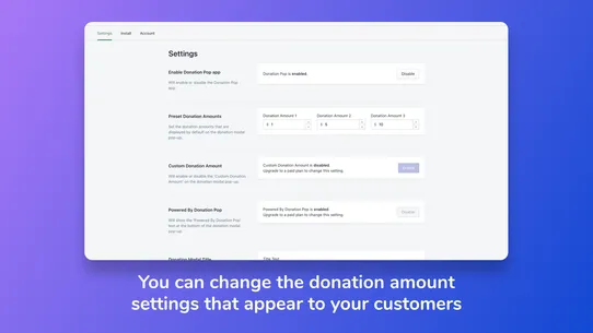 Donation Pop | Pop‑up in cart screenshot