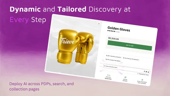 Trieve for Ecommerce screenshot